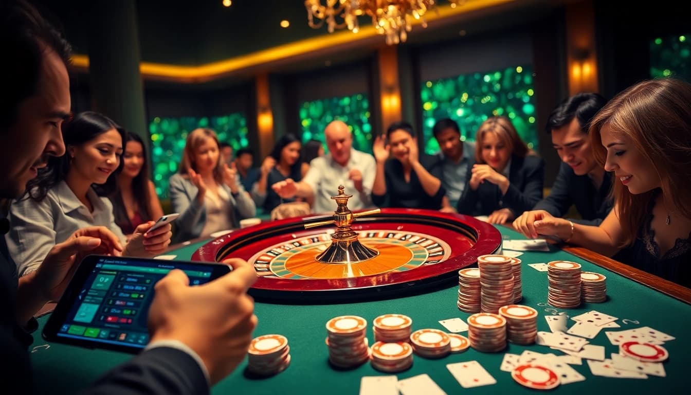 Experience thrilling roulette action at https://gg88.black/, with players engaging in stylish casino entertainment.