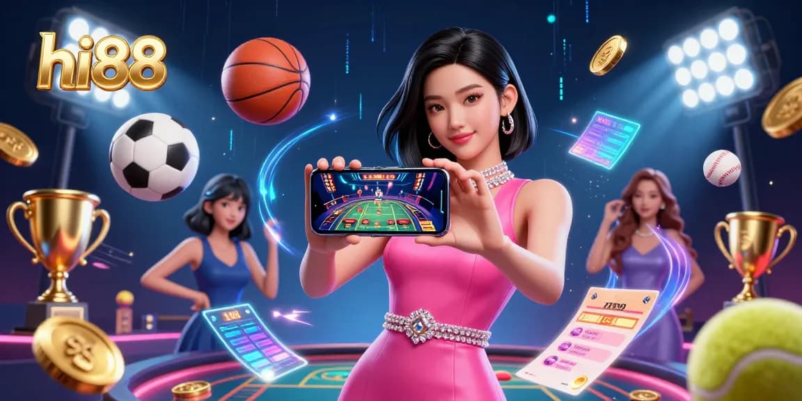 Engage with hi88 and experience a dazzling live dealer casino gameplay through your smartphone.