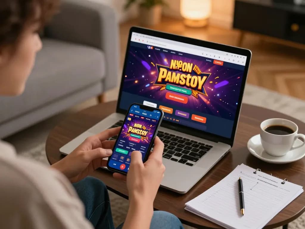 Play at non gamstop casinos on a mobile app, highlighting an engaging home gaming experience.