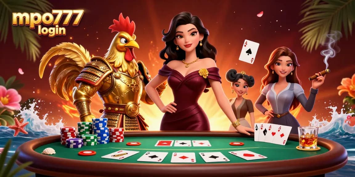 Engage with exciting gaming experiences at mpo777 login featuring vibrant casino elements.