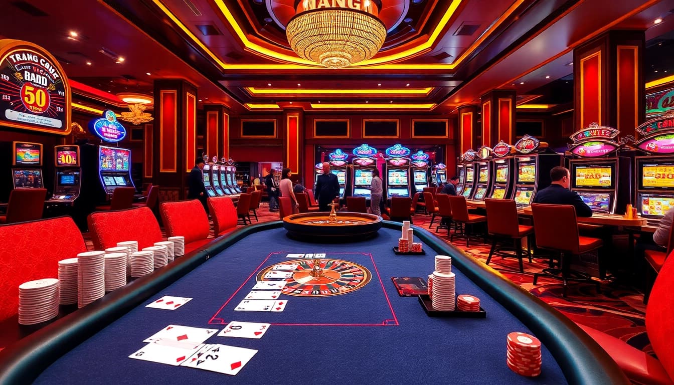 Experience the thrilling ambiance of Trang Chủ OPEN88 with luxury casino games and excitement.