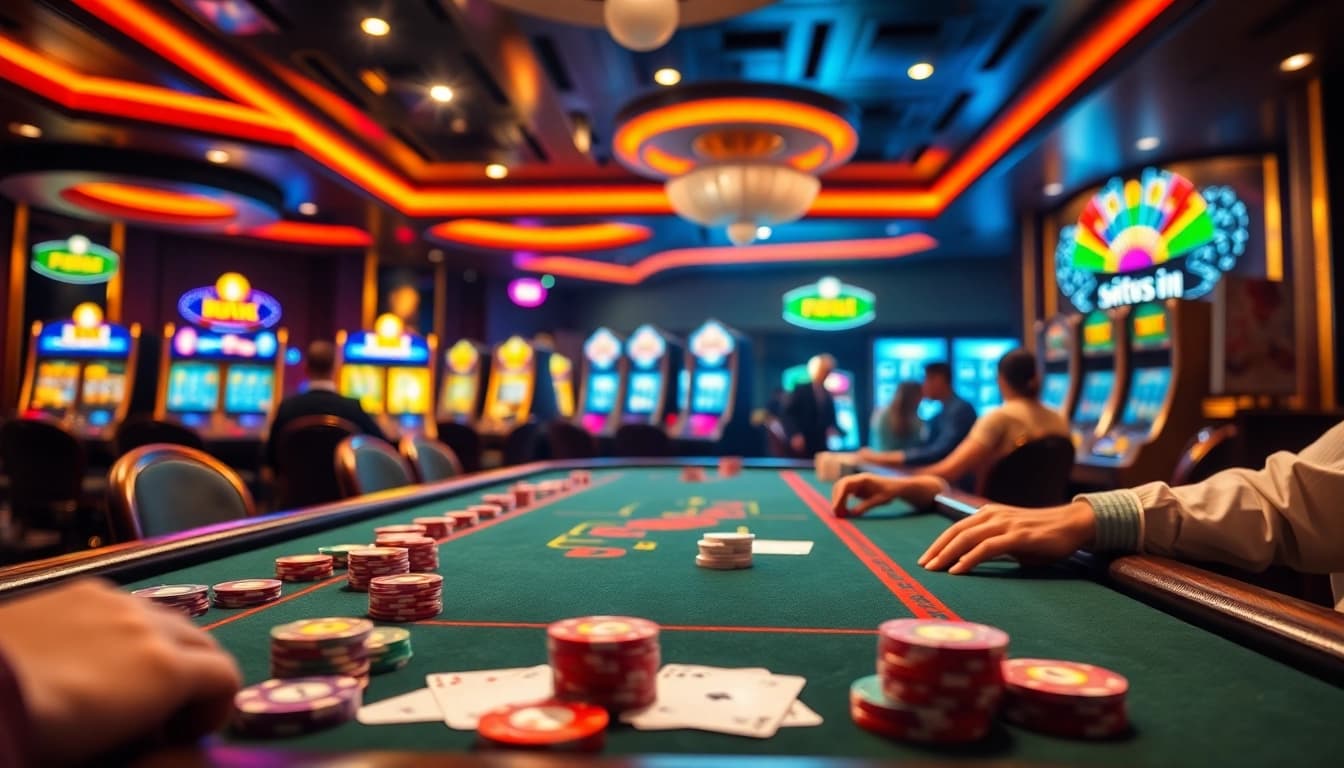 Experience the thrill of winning strategies at situs 11 with vibrant casino gaming elements.