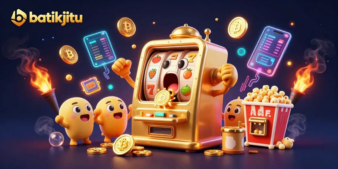 Batikjitu memukau berkontribusi pada jackpot slot dengan mesin slot dan simbol keberuntungan lainnya.