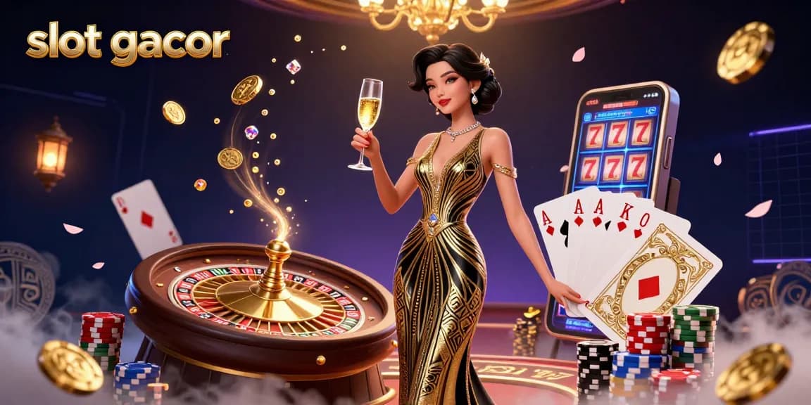 Rasakan permainan slot gacor yang mendebarkan dengan karakter yang elegan dan elemen kasino yang kaya dalam detail yang menakjubkan.