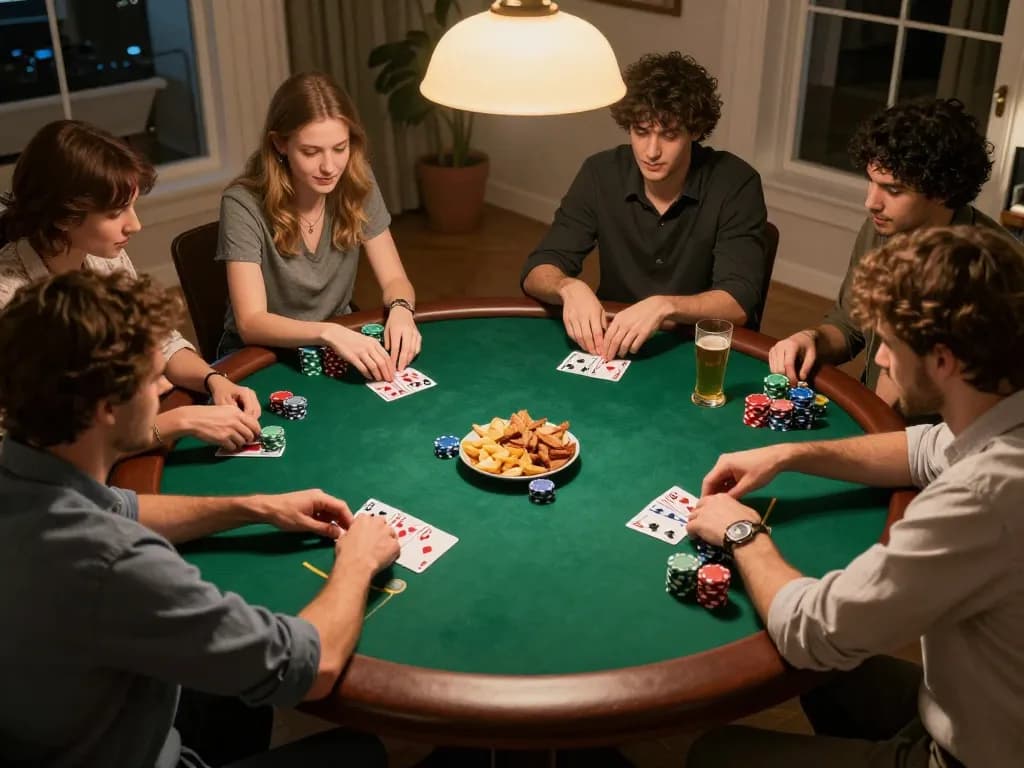 Engage in thrilling poker at home with friends, leveraging ทางเข้า m101 for strategic betting insights and winning strategies.
