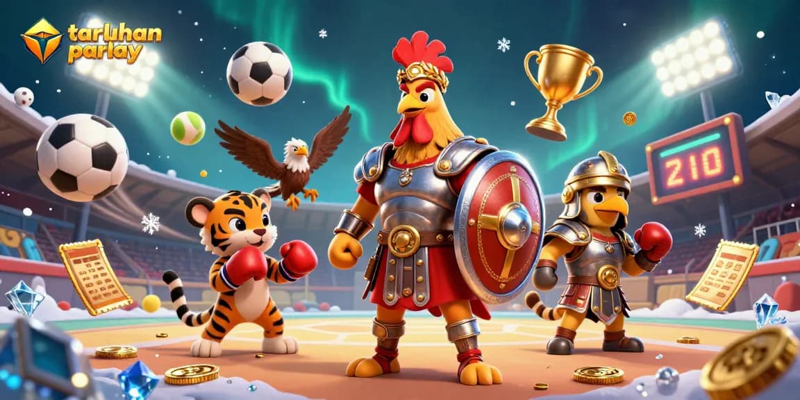 Taruhan parlay dengan peluang tinggi dan strategi judi menarik di arena taruhan.