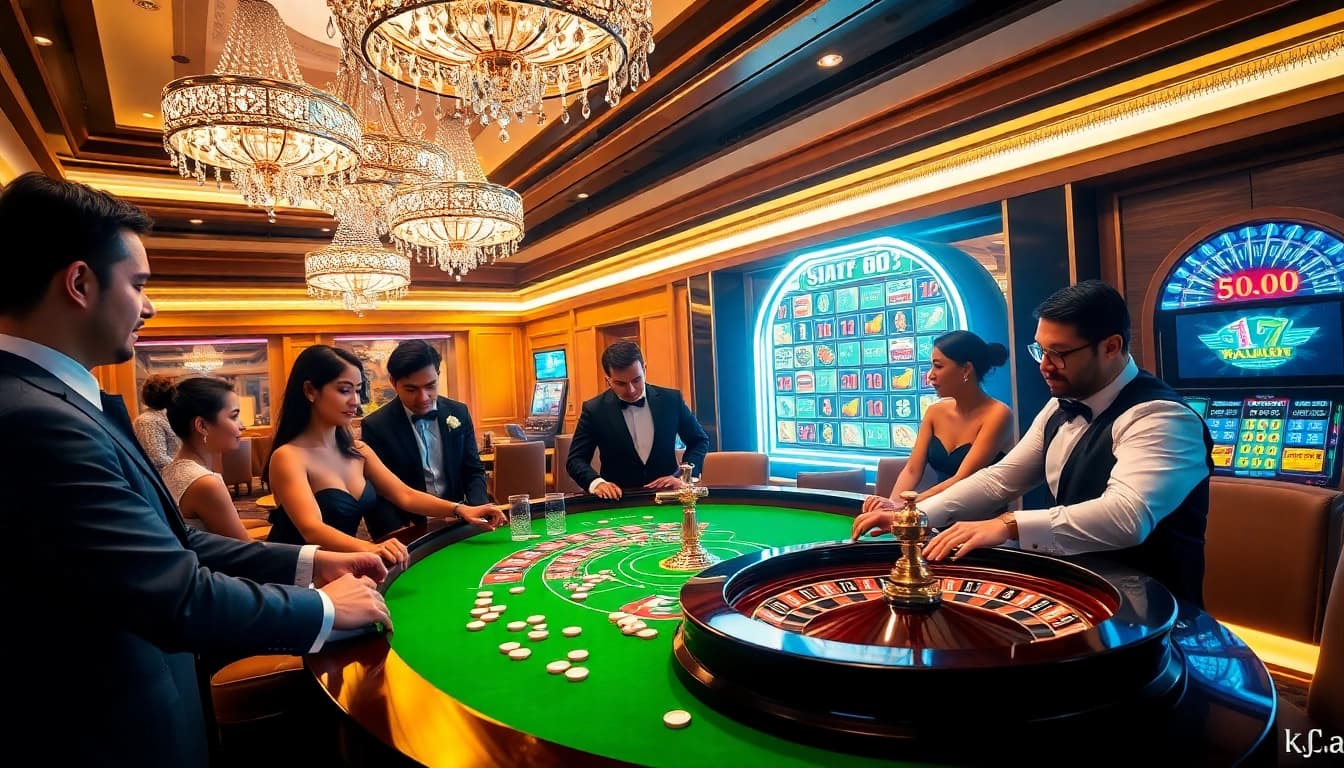 Experience the thrill of high-stakes gambling at https://kjc.ad/, where players enjoy luxury and excitement.