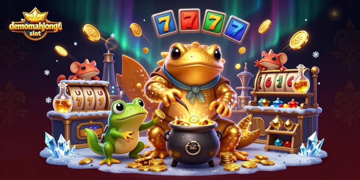 Spin through the action with demomahjongslot's thrilling 3D casino adventure featuring vibrant reels.
