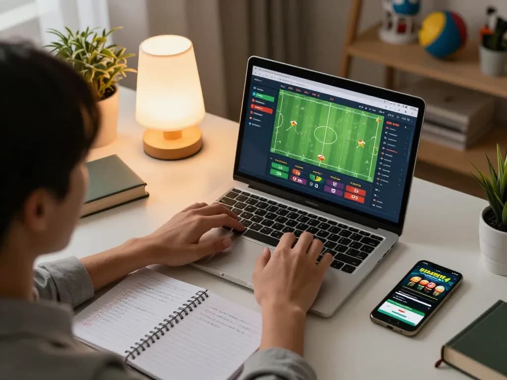 Cucu777 players placing strategic bets during an engaging online sports betting session