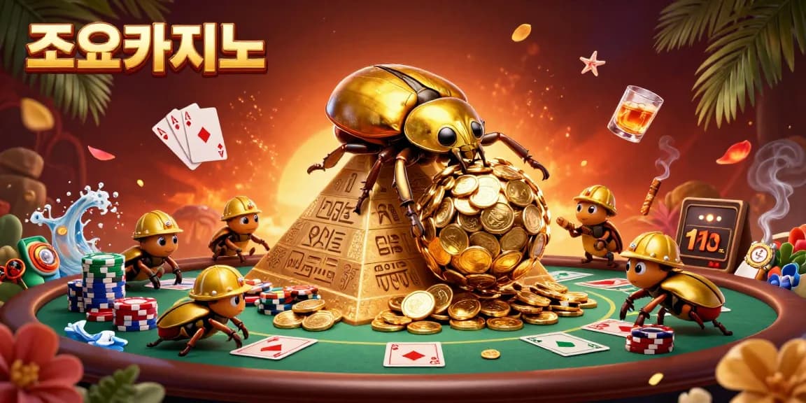 Engage with 조이카지노 and win tops with unique gameplay in a vibrant 3D casino scene.