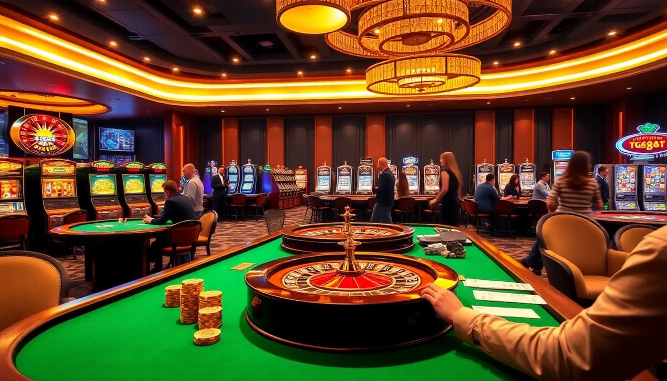 Turbocharge your gaming at TG88 casino with vibrant table games and exciting slots.