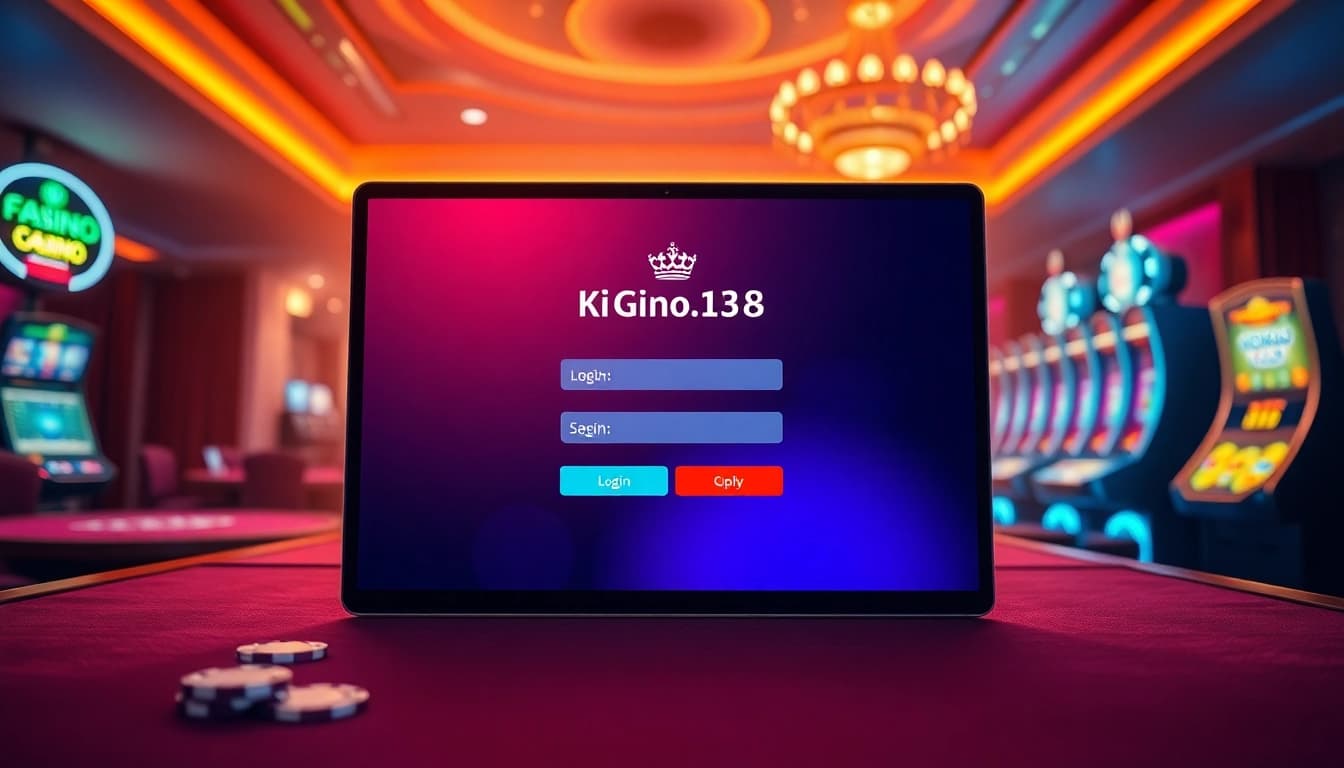 Experience seamless access on king garuda138 with a modern online casino login interface.