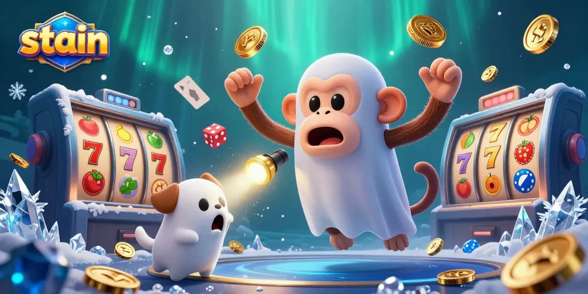 Catch the stain at the casino, where a mischievous poltergeist juggles golden gambling treasures!