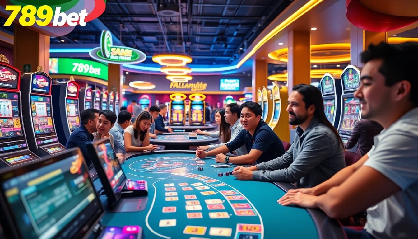 Experience the thrill of gaming with 789bet com in a vibrant online casino setting.
