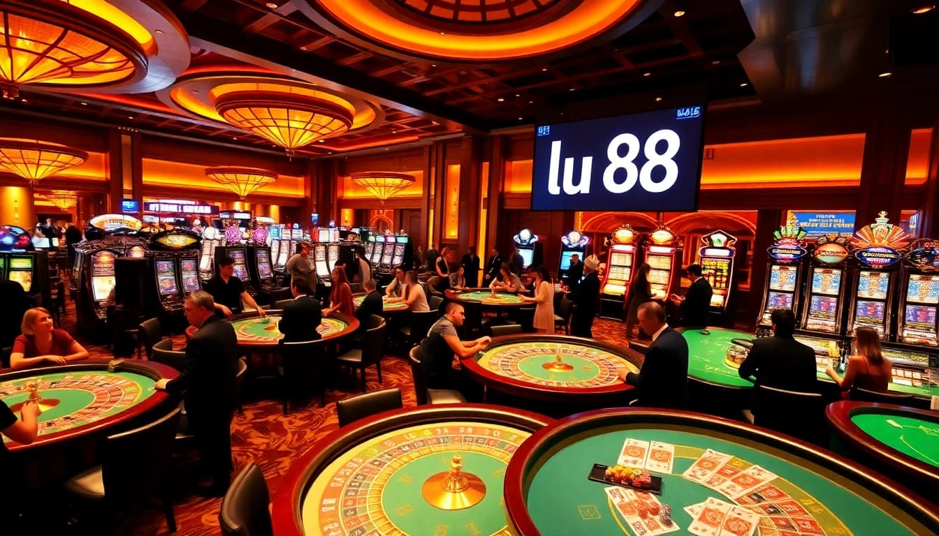 Experience excitement at LU 88 casino with vibrant games and thrilling opportunities.