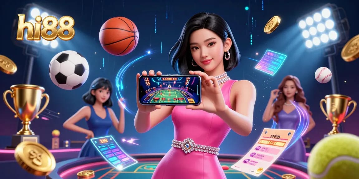 Engage with hi88 and experience a dazzling live dealer casino gameplay through your smartphone.
