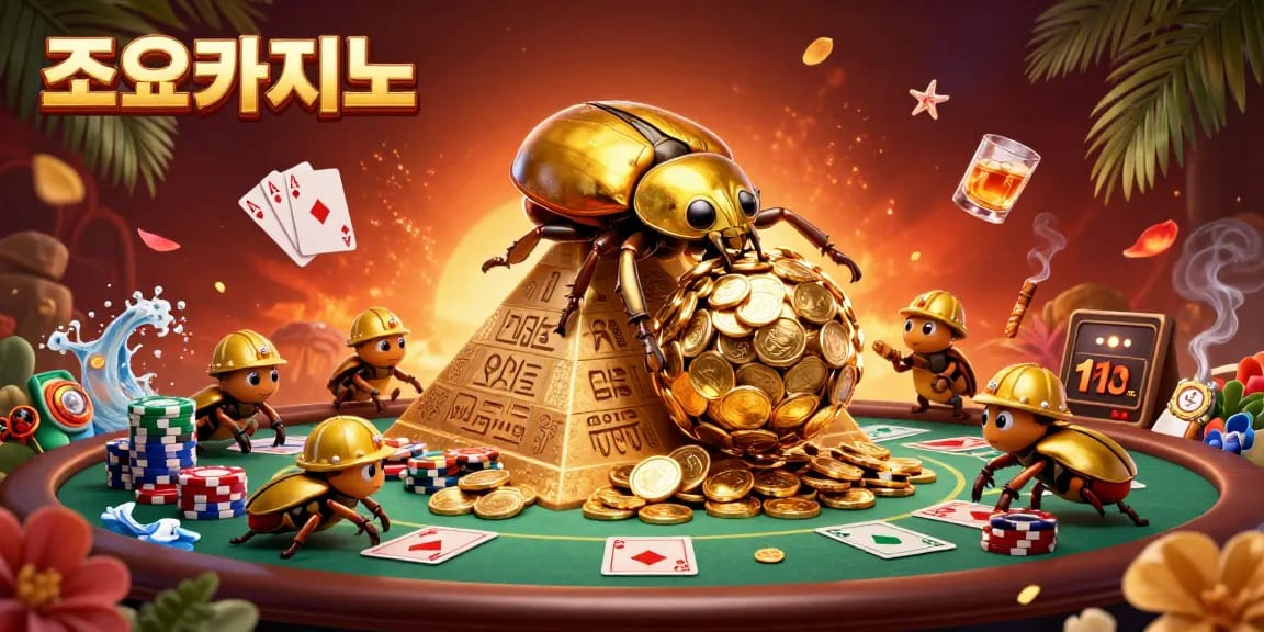 Engage with 조이카지노 and win tops with unique gameplay in a vibrant 3D casino scene.