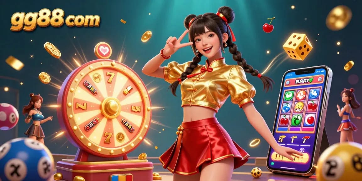 Engage in thrilling gameplay at gg88 com with vibrant characters and dynamic casino elements.