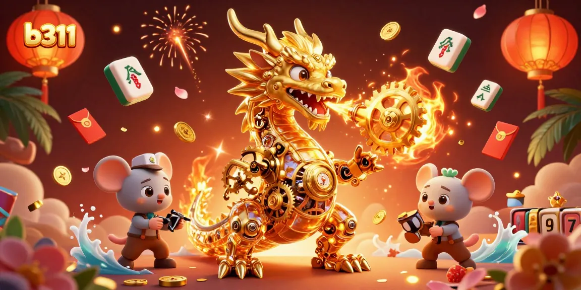 b311 oferece uma experiência vibrante com dragão de ouro e elementos de cassino. Jogue agora!