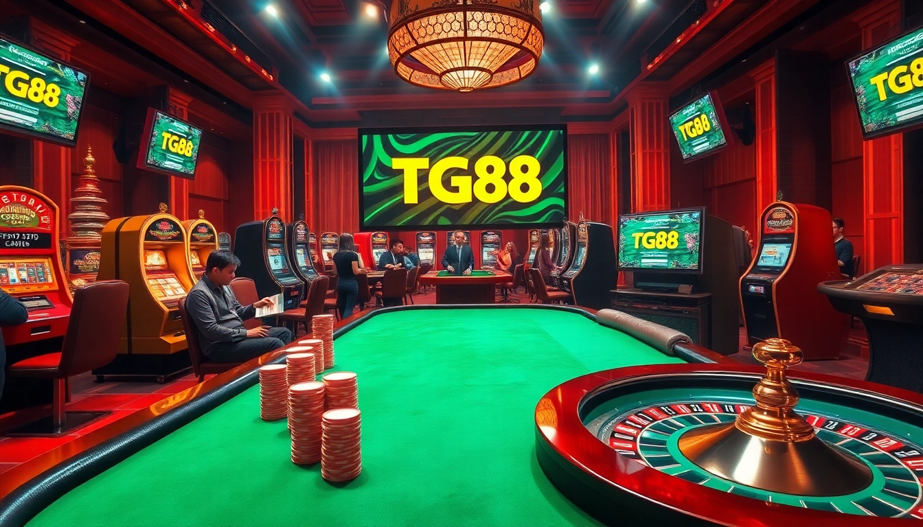 Engage in thrilling casino action with tg88 đăng nhập in stunning gambling visuals.