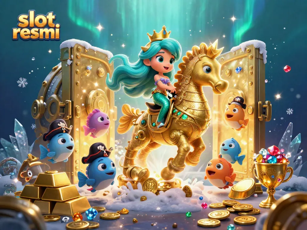 Engage in winning opportunities with slot resmi showcasing vibrant casino elements and colorful characters.