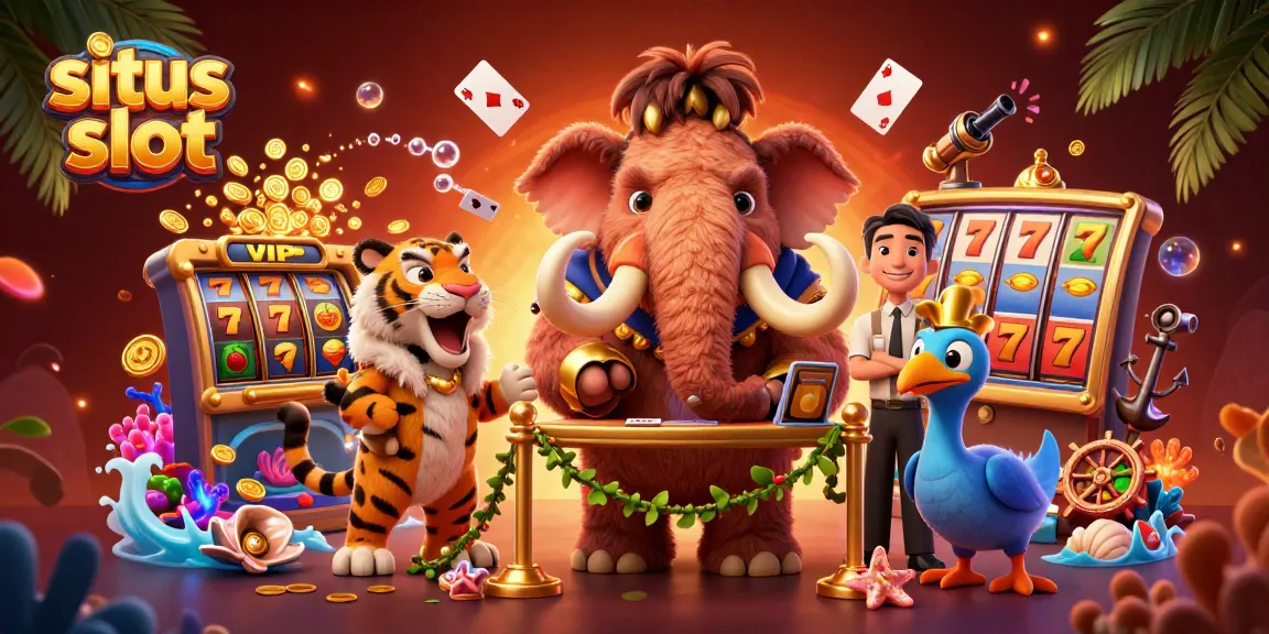 Experience thrilling gameplay on situs slot with dynamic characters and exciting casino elements.